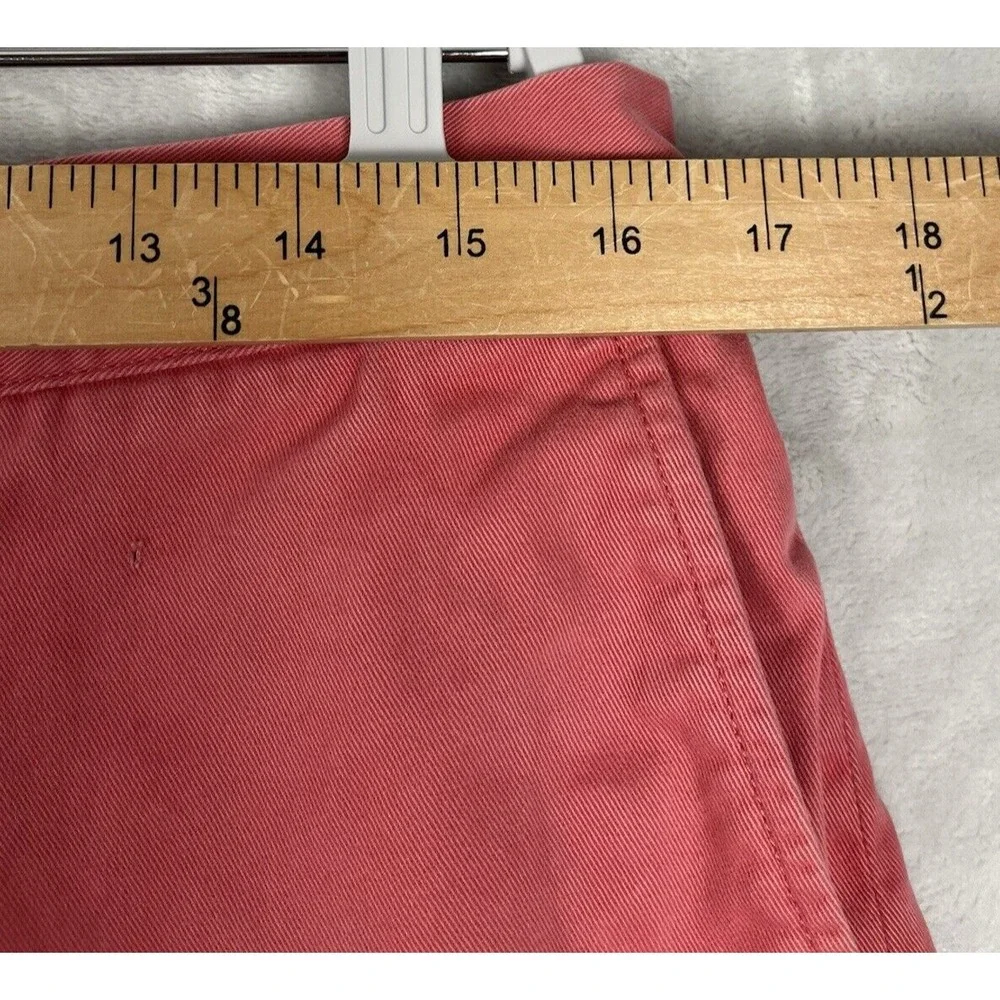 POLO RALPH LAUREN Short Men 32 Red Classic Fit Chino Cotton Pocket Preppy